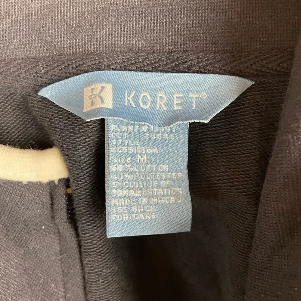NWT Koret Full Zip Starry Jacket Size M - Picture 5 of 5